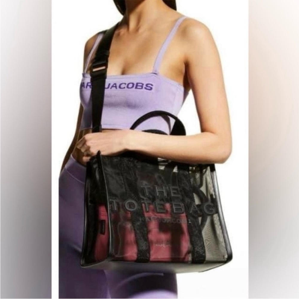Marc Jacobs Black mesh “the tote bag”